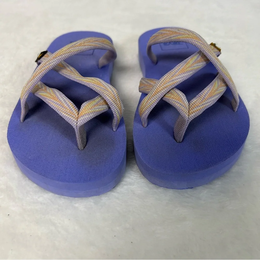 Teva Kids Girls Sandals Size 13 Purple Olowahu Strappy Slip On